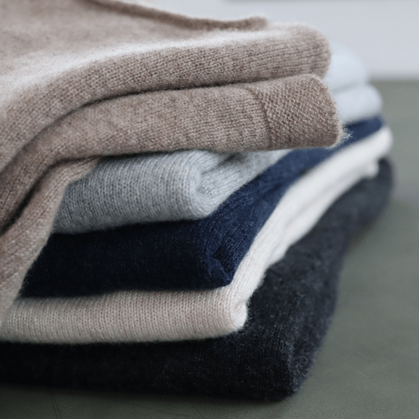 Luna Bluse / 100% Cashmere / Beige/ Gorridsen