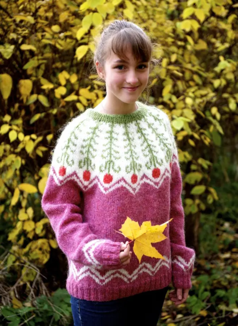 Fern Flower – gratis opskrift - Engelsk og Islandsk