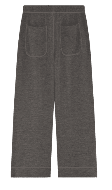 Merinould Comfort Bukser ByBasics -  Earth Melange