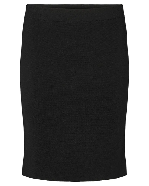 Gorridsen Aida Nederdel i merinould – Sort