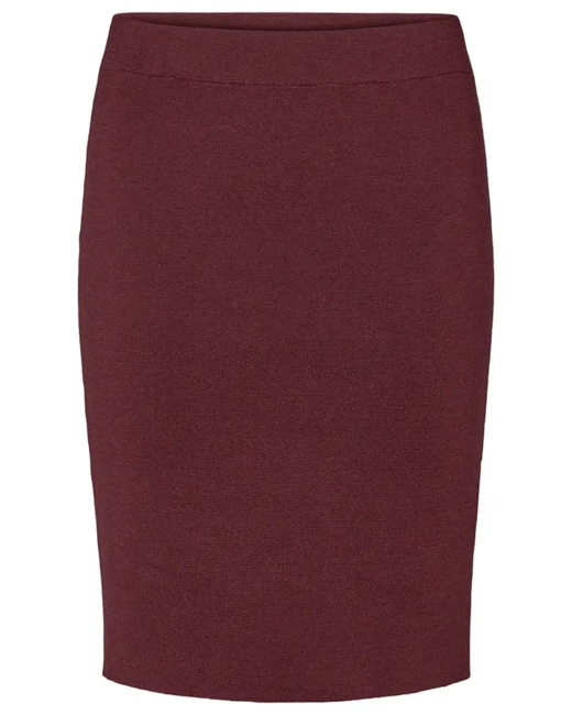 Gorridsen Aida Nederdel i merinould – Burgendy