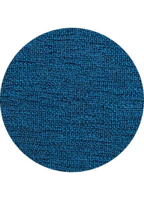 Lille Rullekrave Merinould Bluse / Denim Blue/ ByBasics 