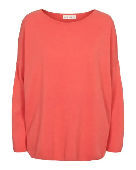 Stella Basic Bluse / Cashmere uld mix / Hawai / Gorridsen