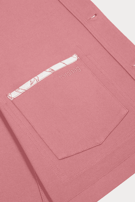 Marcel Canvas Jakke – Pink – Hindbag
