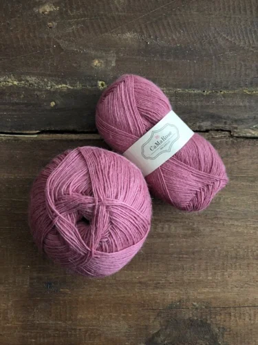 5020 Støvet Rosa Tynd Lamauld