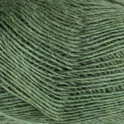 5024 Mørk Avocado Tynd Lamauld