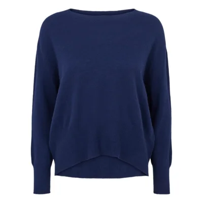Lana Blouse 100% Supersoft merino - Marine