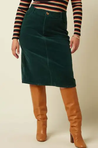 Prisca nederdel – King Louie – Pine Green