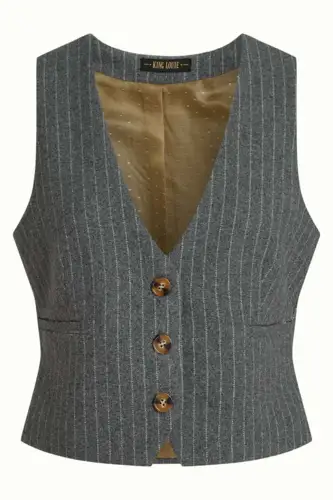 Cissy vest – King Louie – Grey Melange