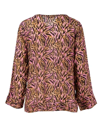 Marta top – Zebra – Peace Heart Joy – bagside