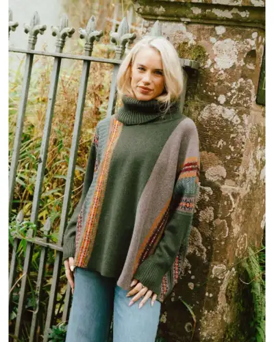 Montrose Cowl Sweater Éribe – Bracken