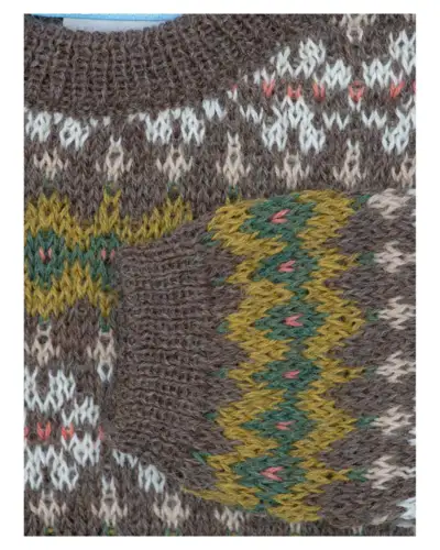 Alpaka Uldsweater / Truffle / Serendipity