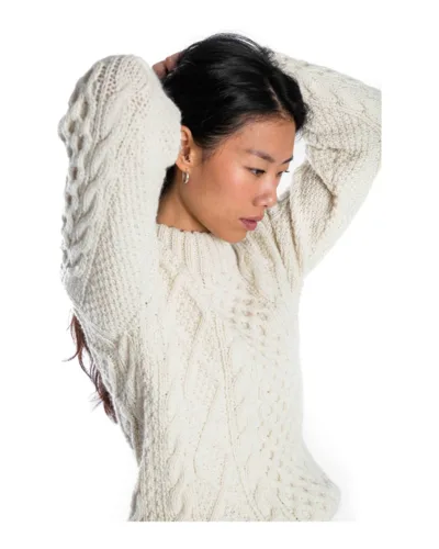 Princess sweater White – Fuza Wool – billede 2