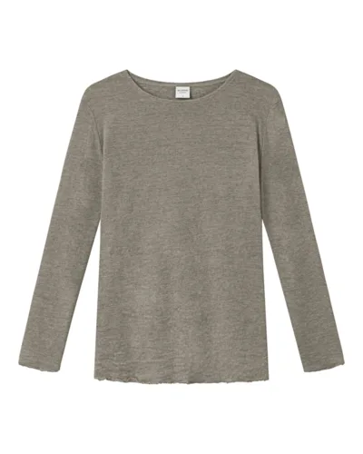 Merinould trøje Elephant Melange – By Basics