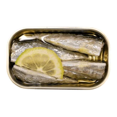 Minerva – Sardiner i olivenolie med citron – 120 g – åben dåse
