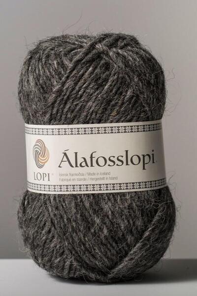 Àlafoss lopi / 0058 Dark grey heather