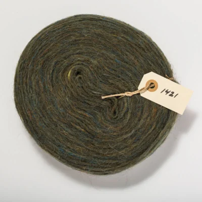 Pladegarn (Plötulopi) / 1421 Spruce green