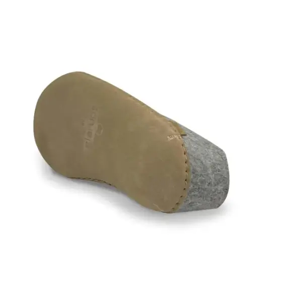 Sko med skindsål / Lysegrå / Glerups