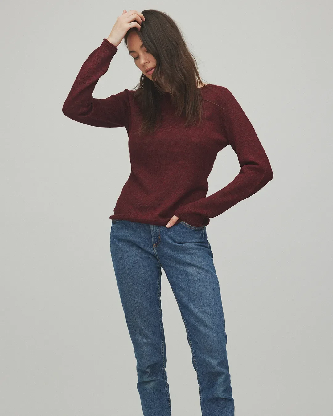 Gorridsen Bluse Afrodite – Winter Red