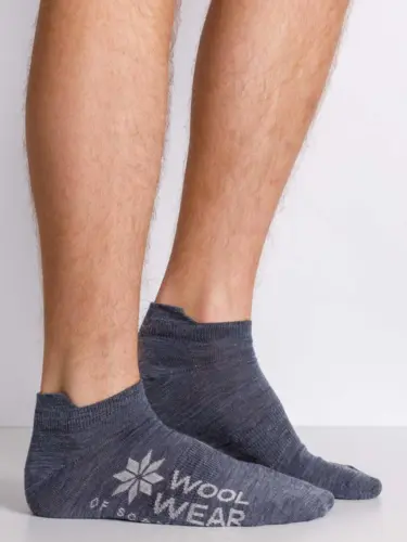 Footies /  Merinould / Koksgrå