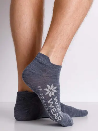 Footies /  Merinould / Koksgrå