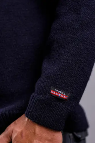 Norsk sweater / Setesdal / Mørkeblå / Norwool