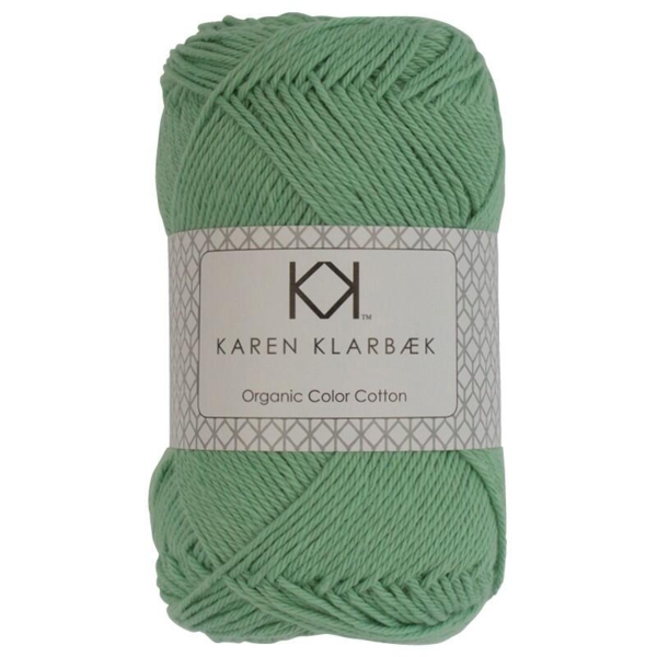 Økologisk bomuld /  Karen Klarbæk /Jade green 0030
