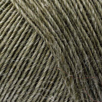 Soft Organic Wool+Nettles / 1533 Oliven grøn