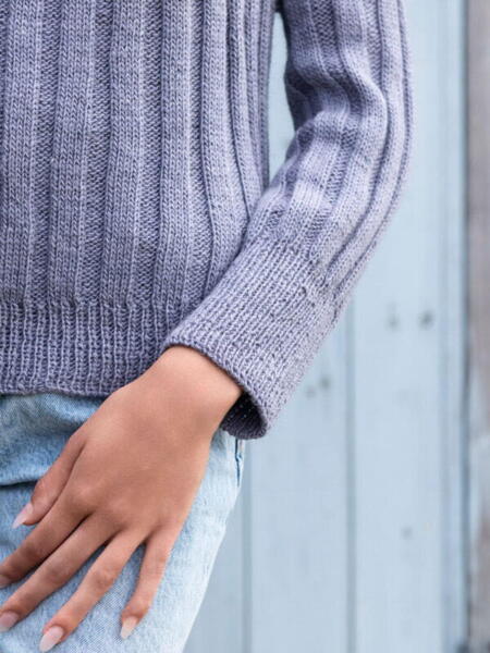 Annebelle sweater / Soft organic uld / Opskrift