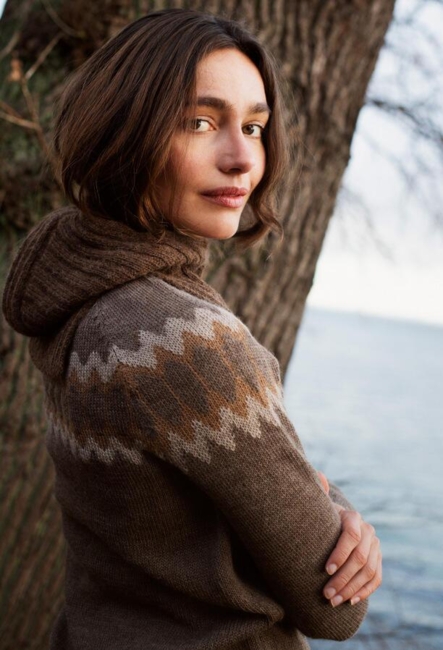 Serendipity Nordic  Alpaca Sweater – Earth