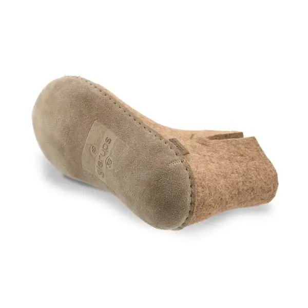 Støvle med skindsål / Sand / Glerups