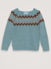 Alpaka Uldsweater / Dusty Teal / Serendipity