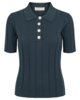 Gorridsen Victoria bluse i 100% Økologisk bomuld / Night blue