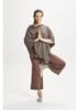 Merinould poncho/ One size/ By Basics/ Earth Melange