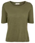 BE Shirt / Hør og økologisk bomuld  / Natur