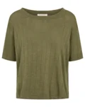 Fauna Shirt / Hør og økologisk bomuld  / Grøn