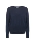Lana Blouse 100% Supersoft merino - Night blue