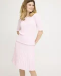 Delfi Skirt / 100% Økologisk bomuld rosa / Gorridsen Design