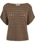 Vivienne cashmerebluse | Gorridsen Design | Cacao