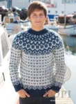 28-1 Vetur Strikkeopskrift sweater i Plötulopi (pladegarn) PDF