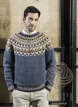 41-8 Sproti Strikkeopskrift sweater i Léttlopi PDF