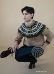 Gratis opskrift – Kastali - klassisk 42-9 sweater i Léttlopi