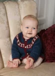 44-5 Prýði Strikkeopskrift cardigan i Fjallalopi trykt