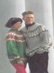 Gratis opskrift – Einblöðungur 92-05 sweater og cardigan i Álafoss lopi (islandsk)