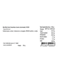 Mut mut dark snackbar – varedeklaration (bagside)