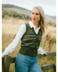 Kinross Waistcoat Éribe – Loden