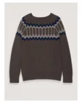 Serendipity Nordic Alpaca Sweater – Brown