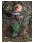 Baby Lama Uldsweater / Brown / Serendipity