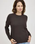 Leone sweater Coffee – Gorridsen, model