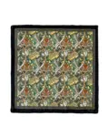 Silketørklæde, William Morris Windrush, grøn, 50 x 50 cm, Koustrup & Co.